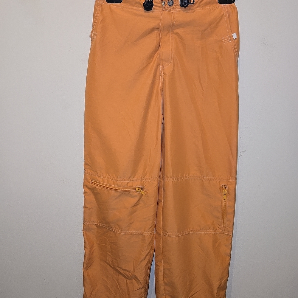 Equipment Blue and Orange Pants